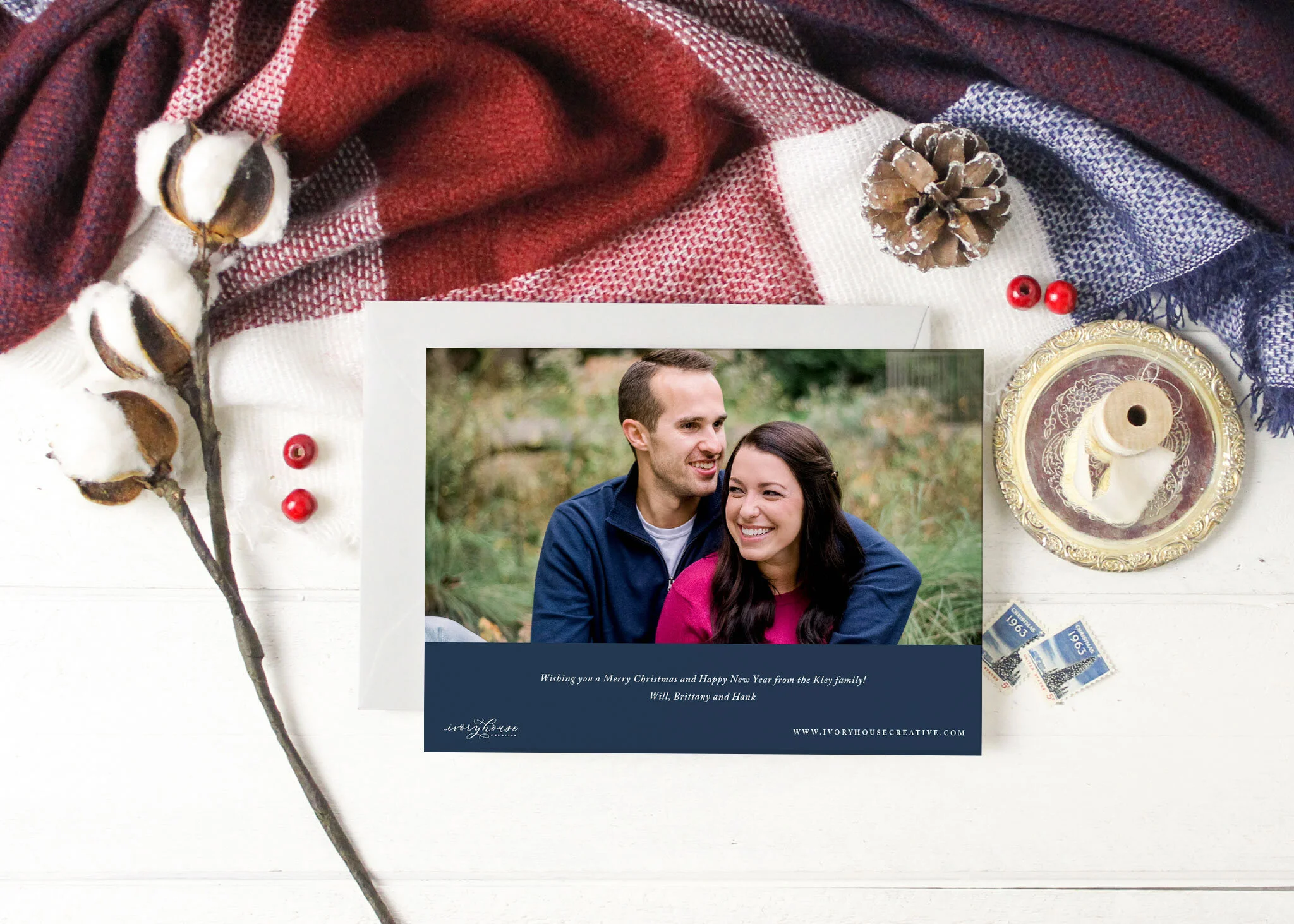 Happiest Holidays Winter Card