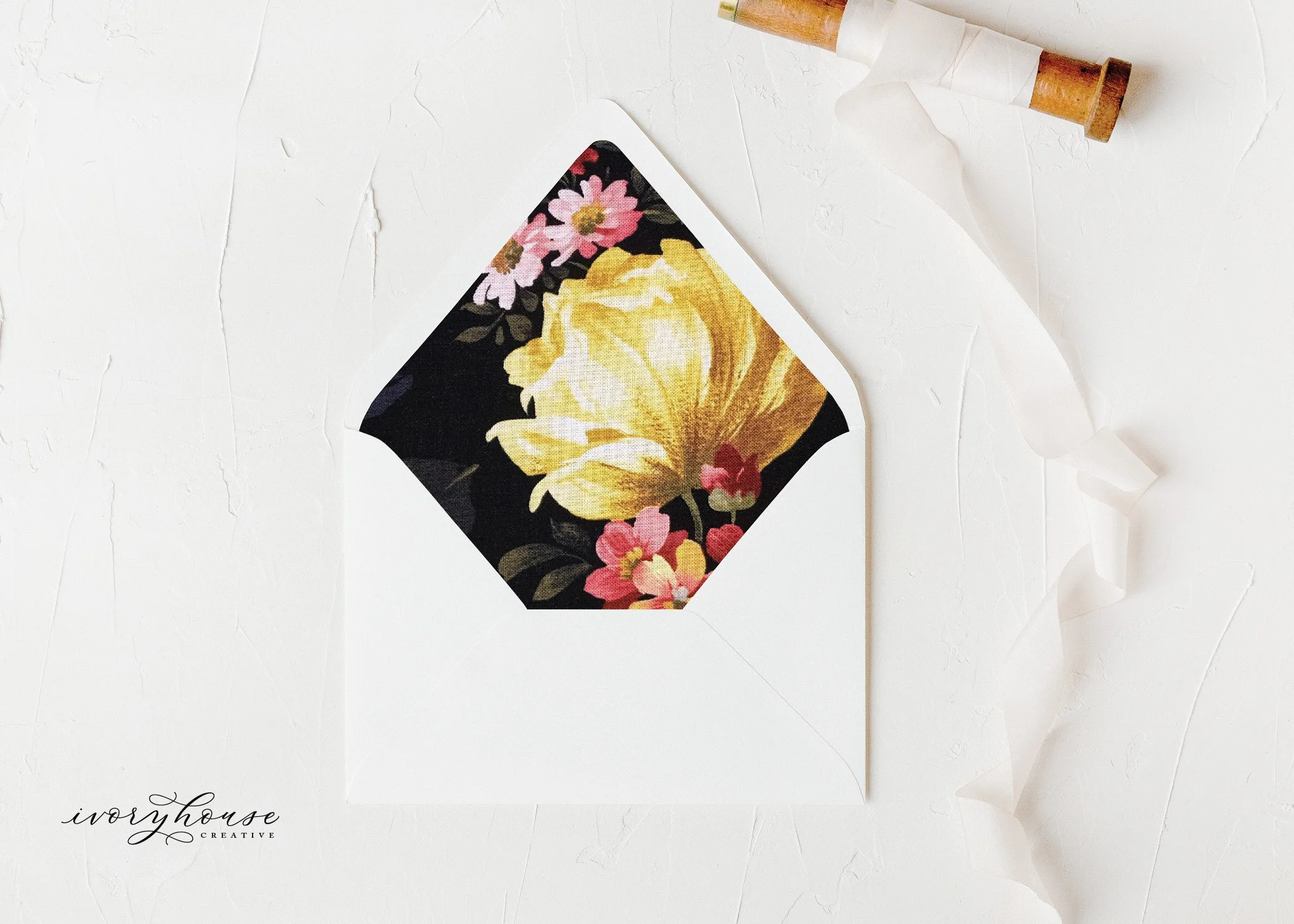 DIY Downloadable Envelope Liners — Ivory House Creative