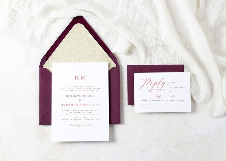 Semi-Custom Inviation