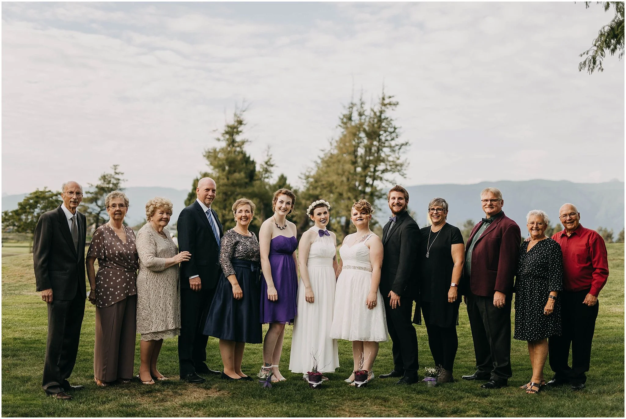 pitt meadows wedding same sex couple family photo
