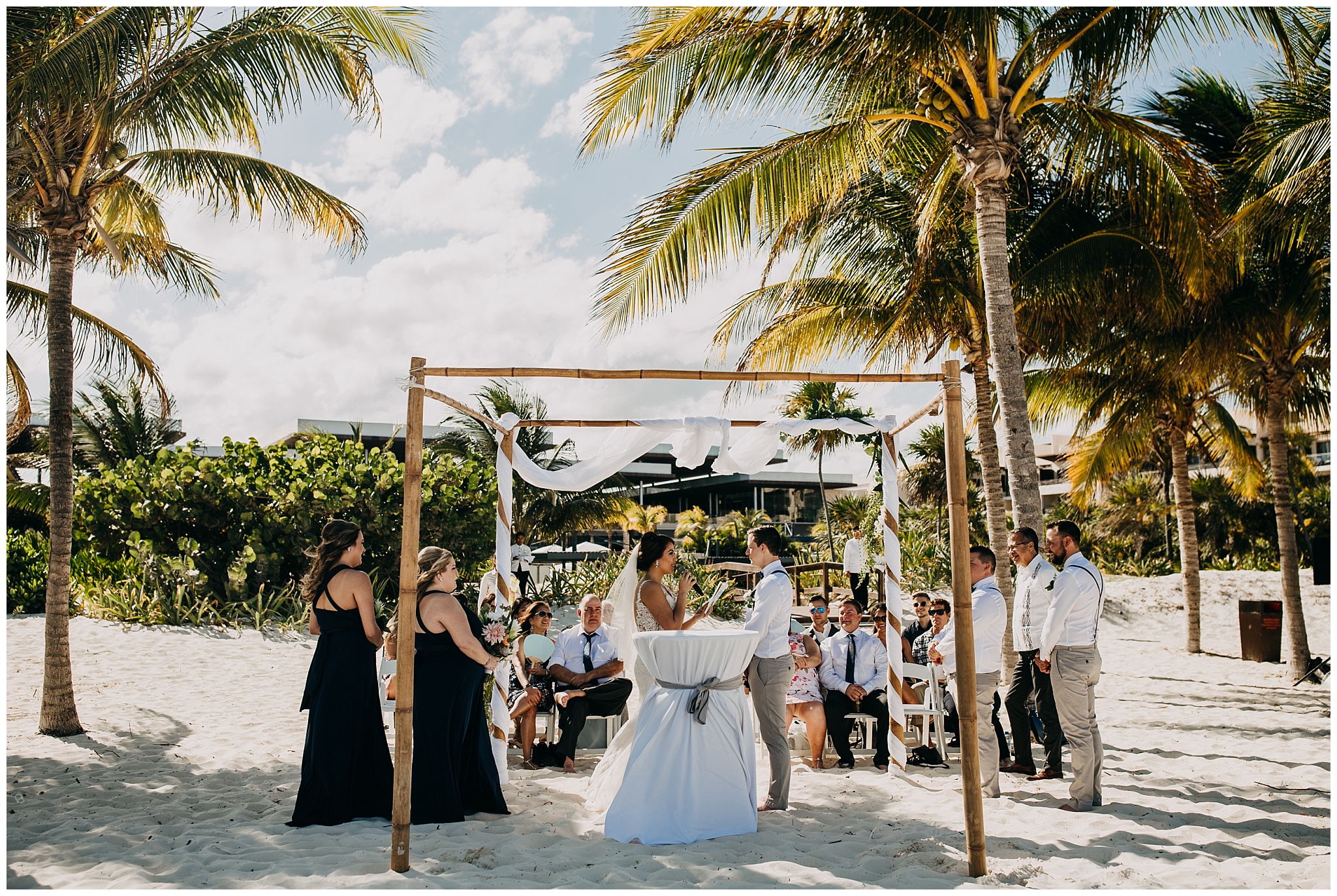 royalton riviera cancun mexico beach wedding