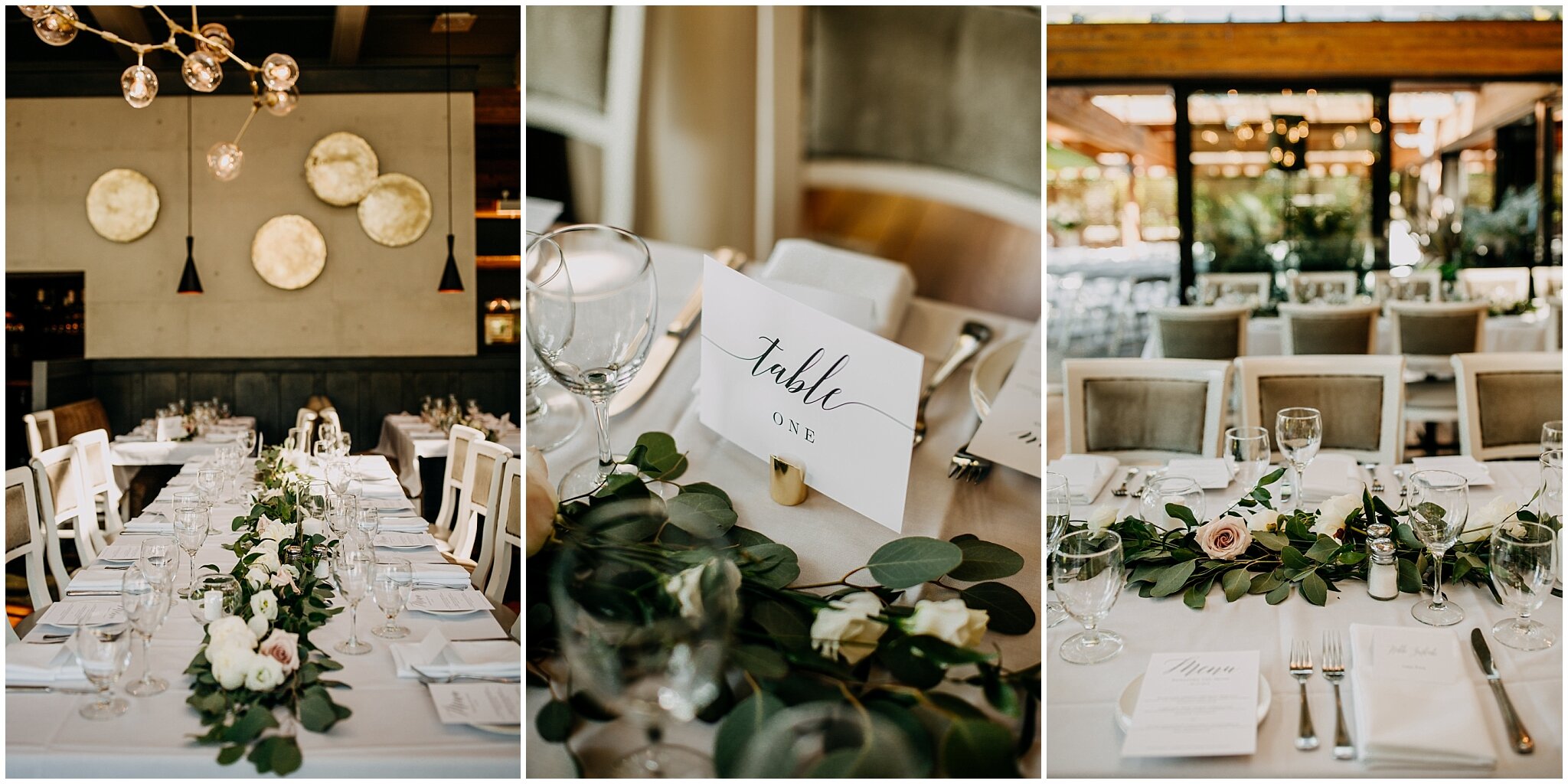 shaughnessy restaurant wedding reception decor details