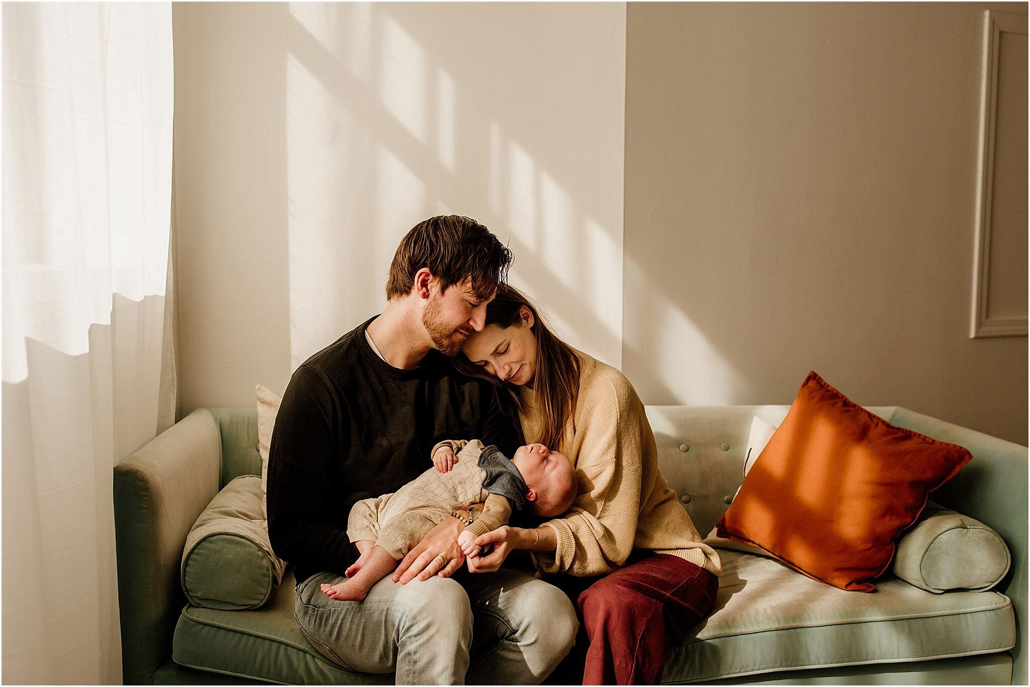 newborn family session natural light vancouver bc