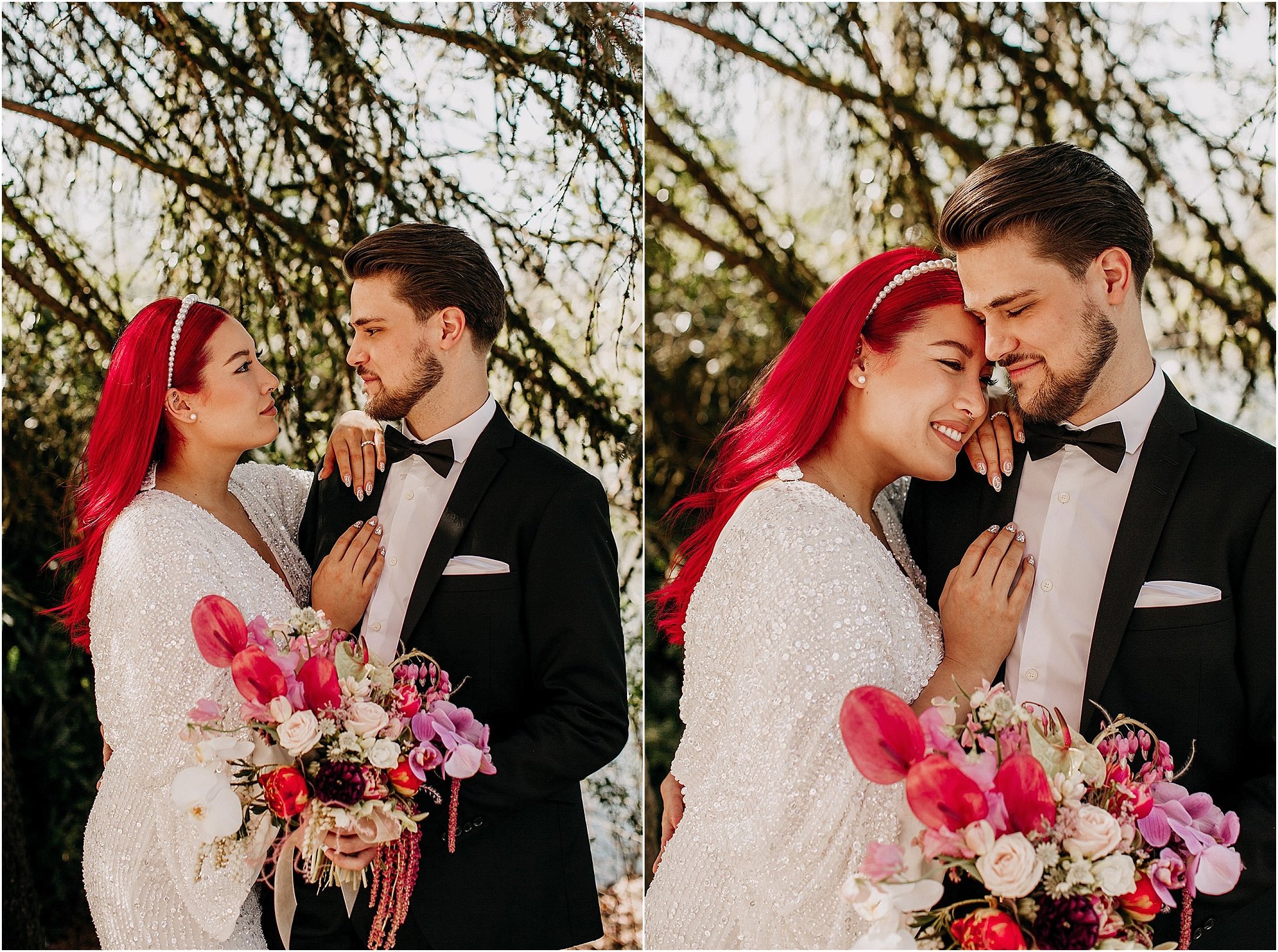 Bride and groom portrait photos Vancouver BC