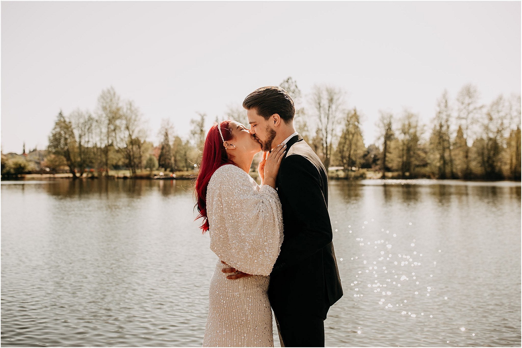 Elopement Como Lake Park Coquitlam BC