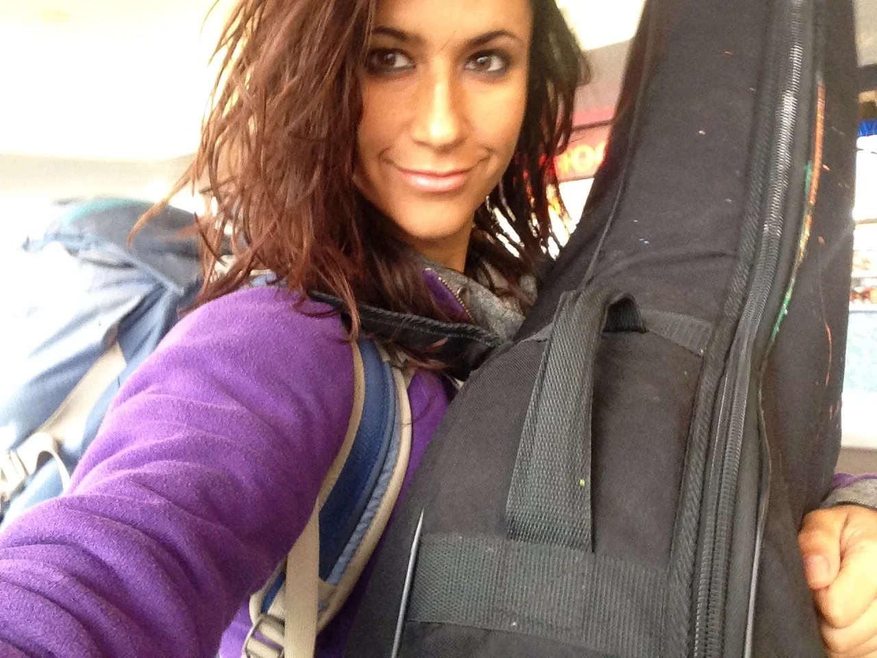 Arriving at Newark!