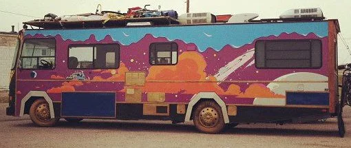 Cosmic Princess with Harvey the RV LoveMuscle!