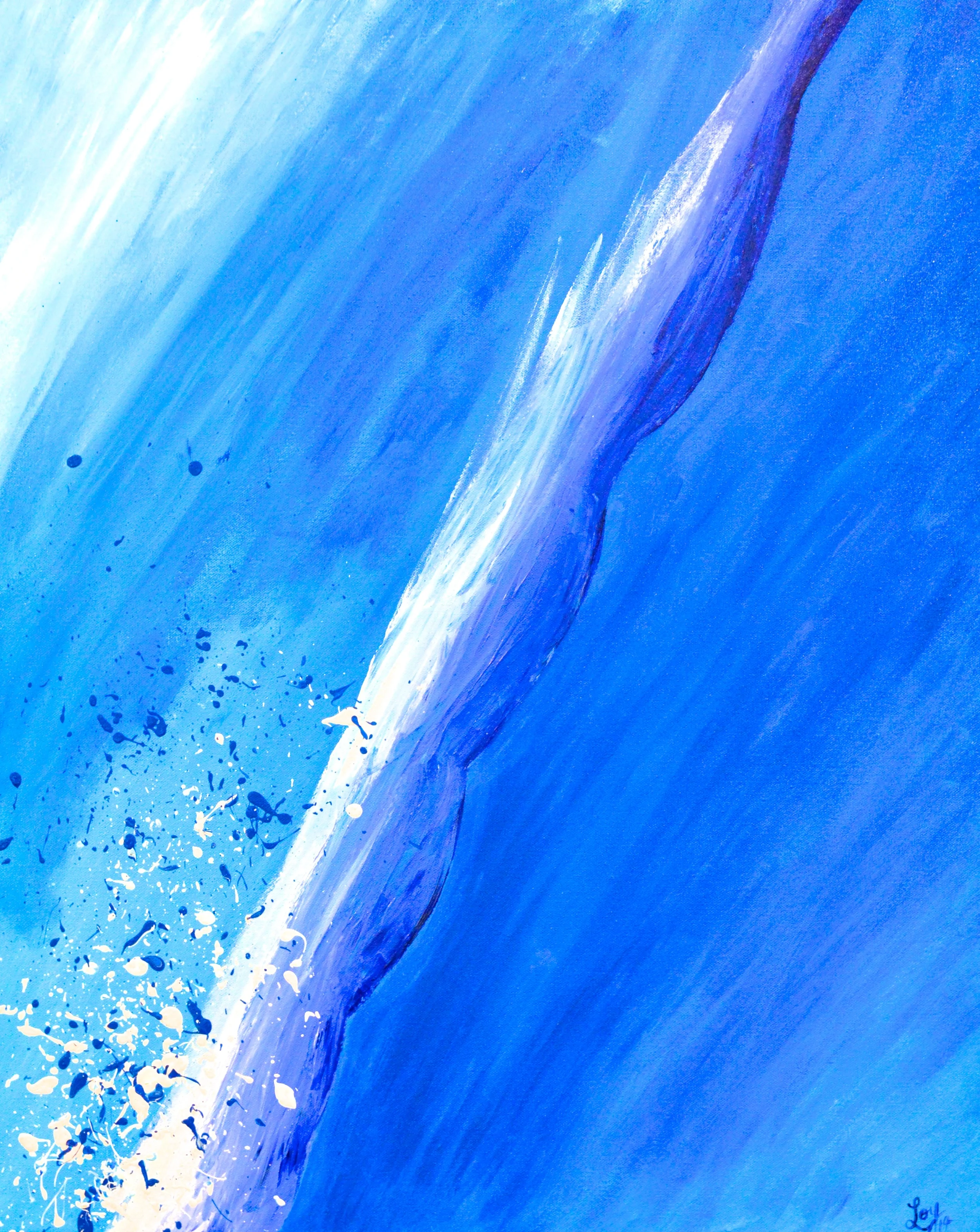 BLUE This color represents the throat, specifically the thyroid. If your aura is blue, you're intuitive and you love helping people. You remain calm during a crisis. Others lean on you for support. • Royal blue - This means you are a highly-developed spiritual intuitive or clairvoyant. You have a very generous and giving spirit, and you are always open to new • Dark blue, even cloudy - You don't trust the future and can't face the truth because of your desire to take control. Light blue - You're truthful and serene, and you excel in all fields of communication.