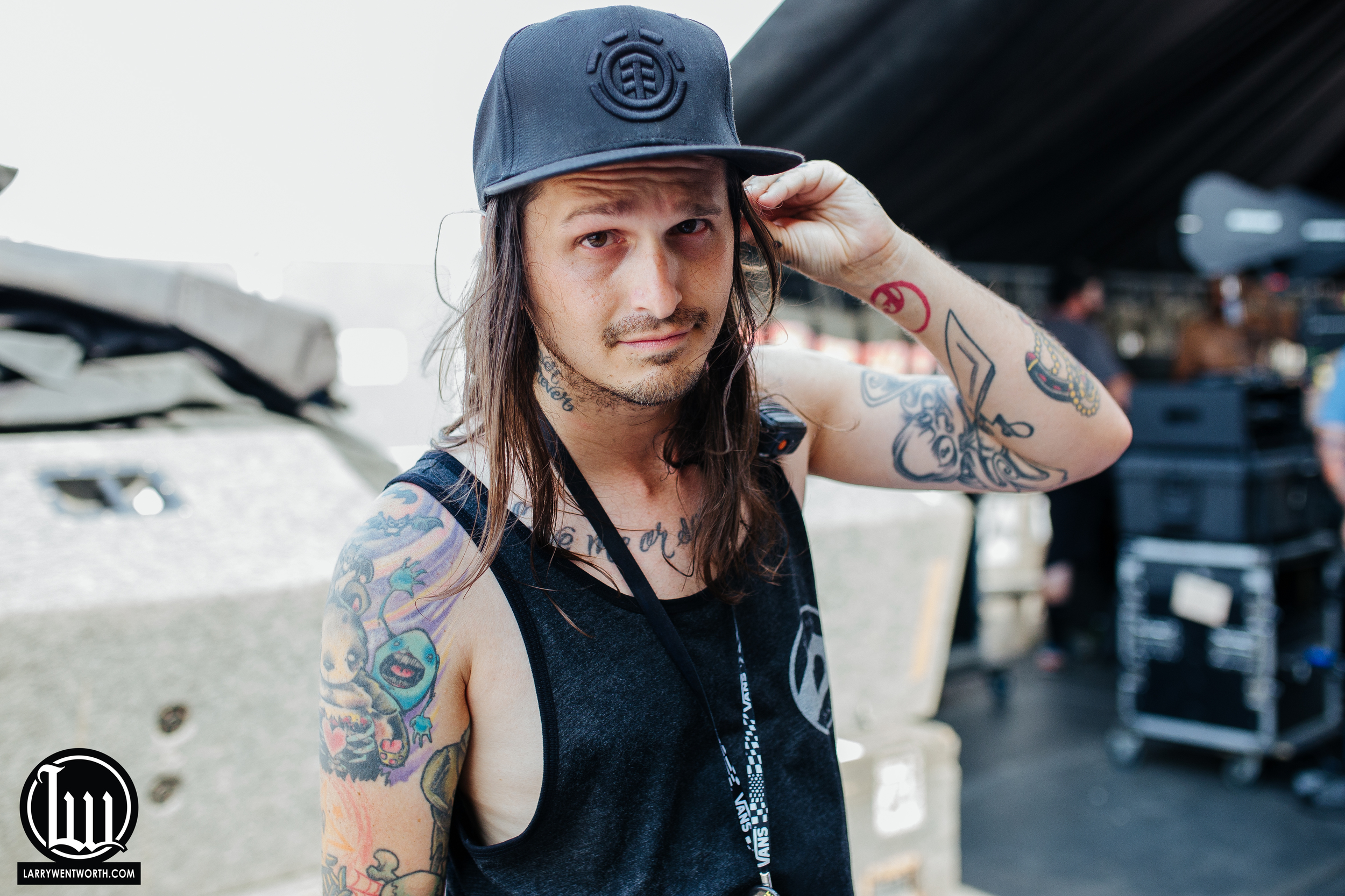 Memphis May Fire's Tour Manager, Dustin