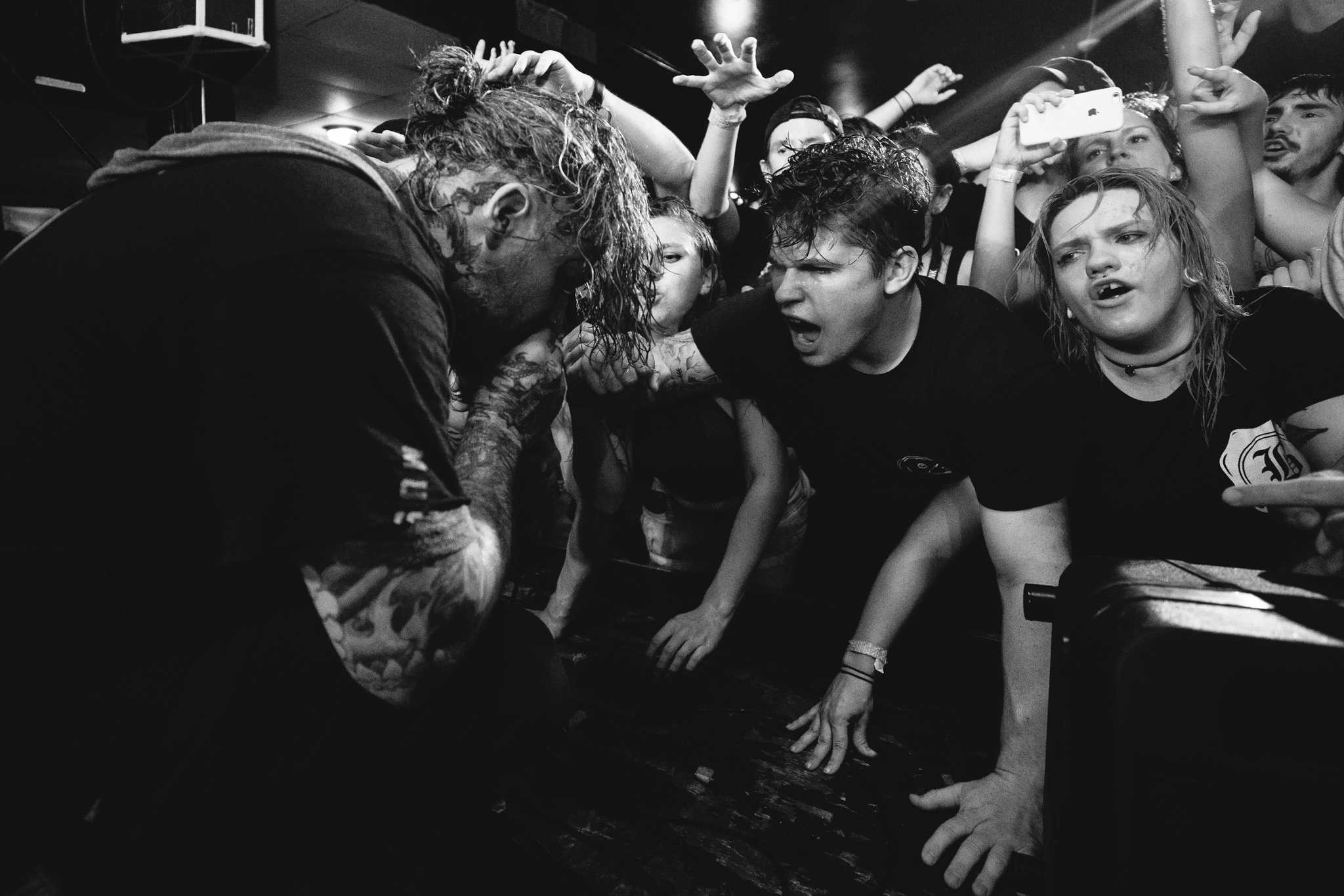 Energetic crowd