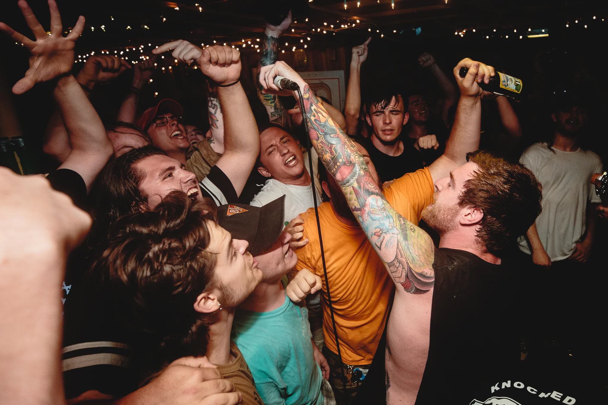 The crowd goes wild
