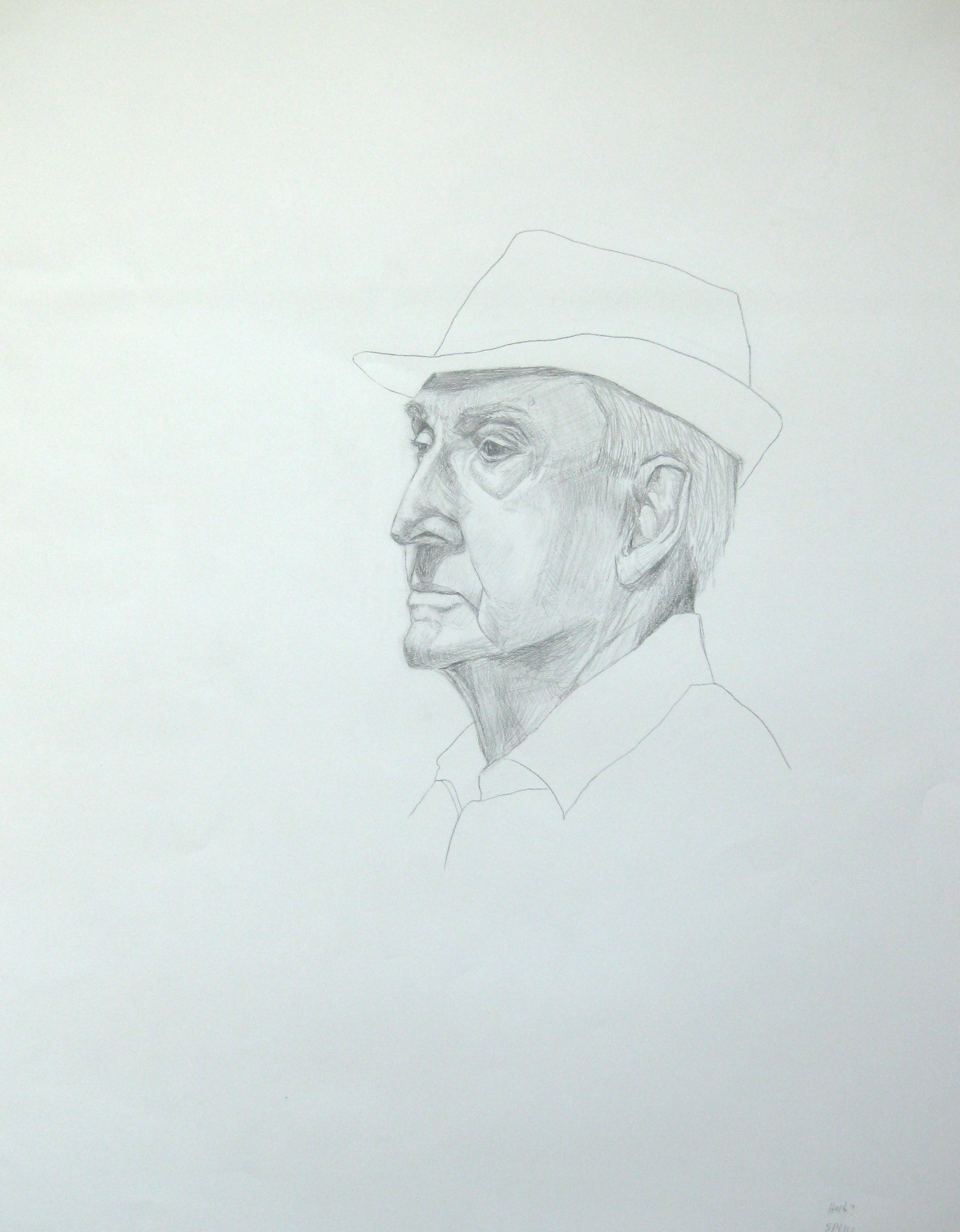  Graphite on paper. 2016. 