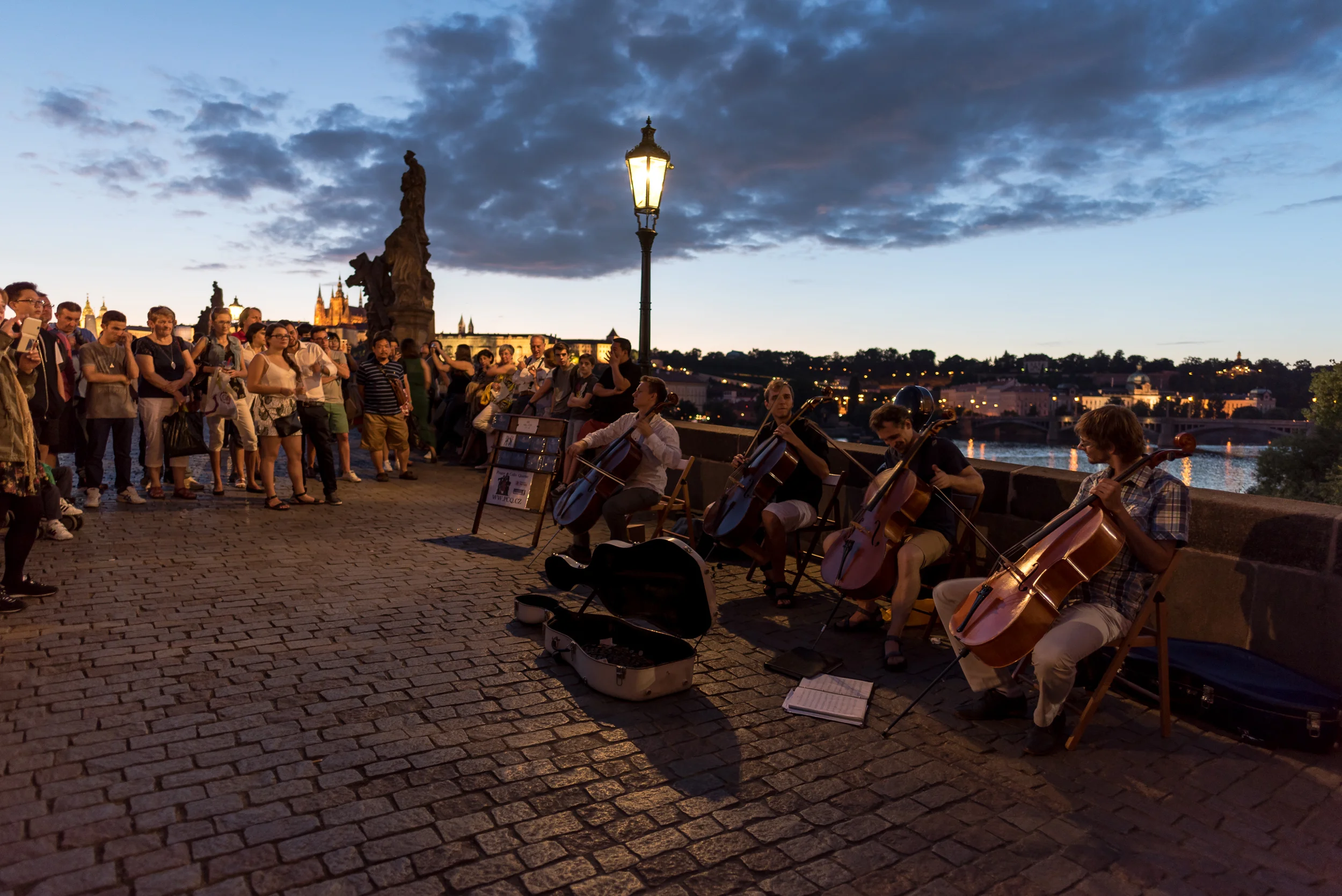 Musicians on Charles Bridge