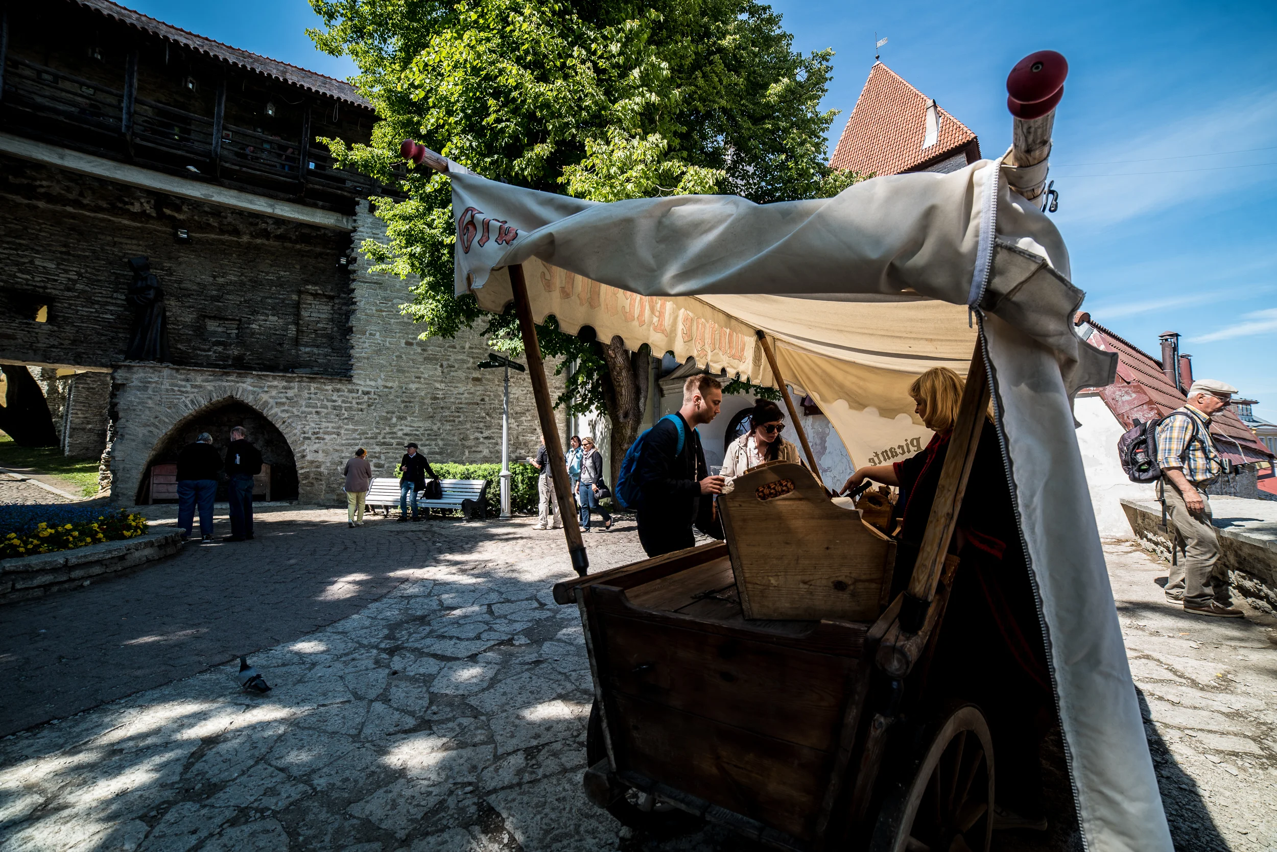 Streets of Tallinn, Estonia