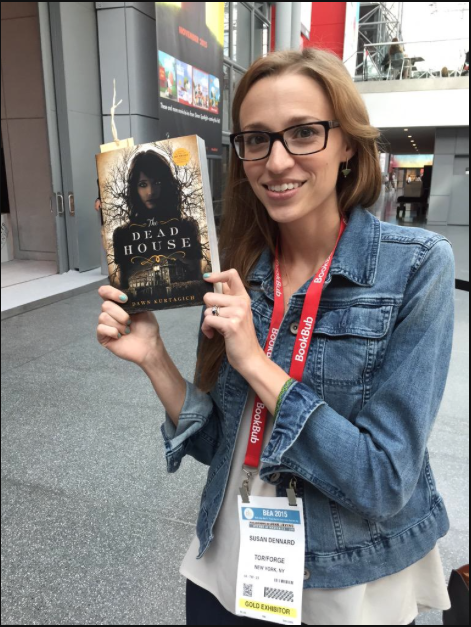 Sarah Dennard with my little book