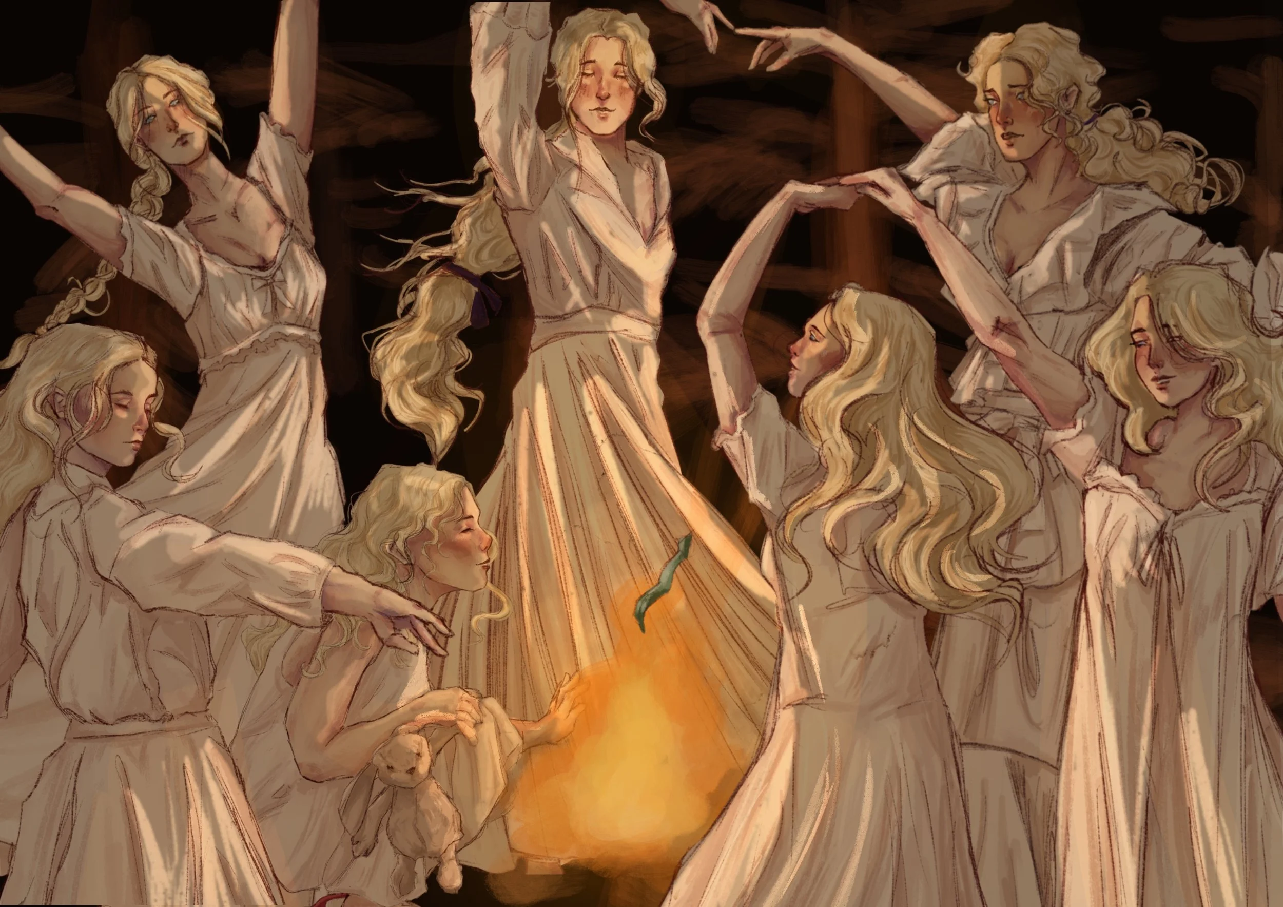 Would you rather: build bone statues or cook the mushrooms growing from your wallpaper..?