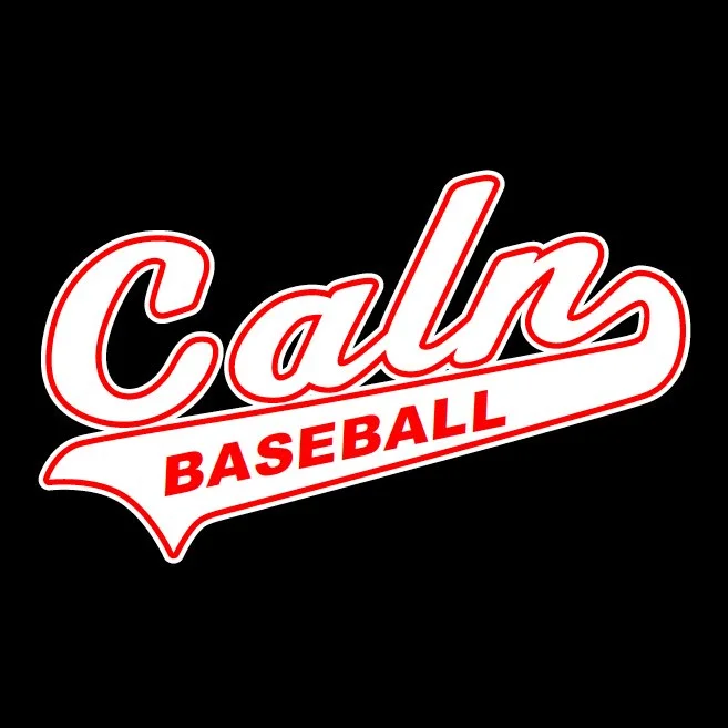 Caln Baseball - script and tail White logo on black.jpg