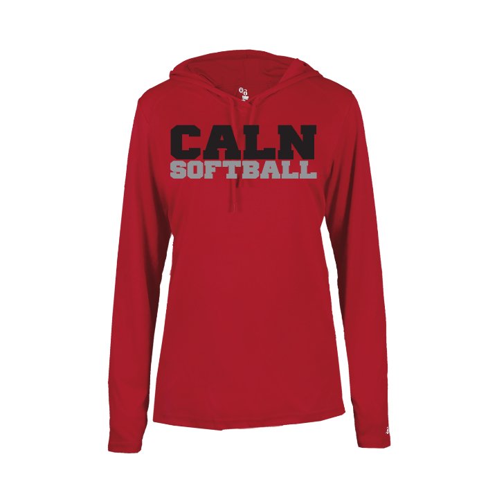 red hoodie tee ladies - softball.jpg
