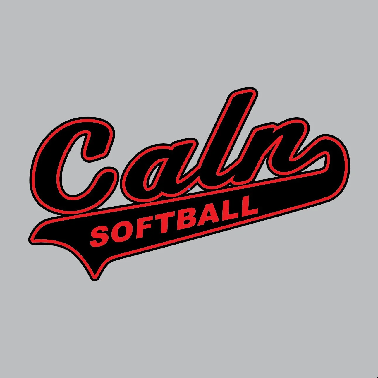 CALN SOFTBALL- script on gray.jpg
