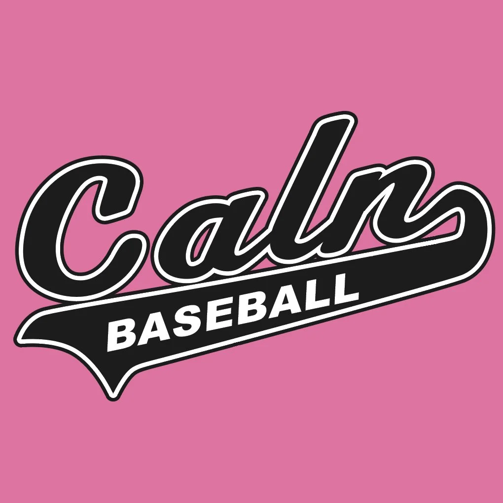 CALN BASEBALL-script blk-white on light pink.jpg