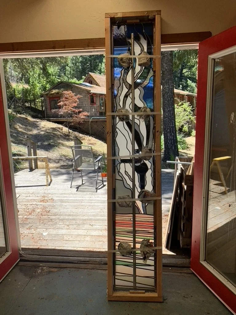 Final cleaning and crating of Panel #7