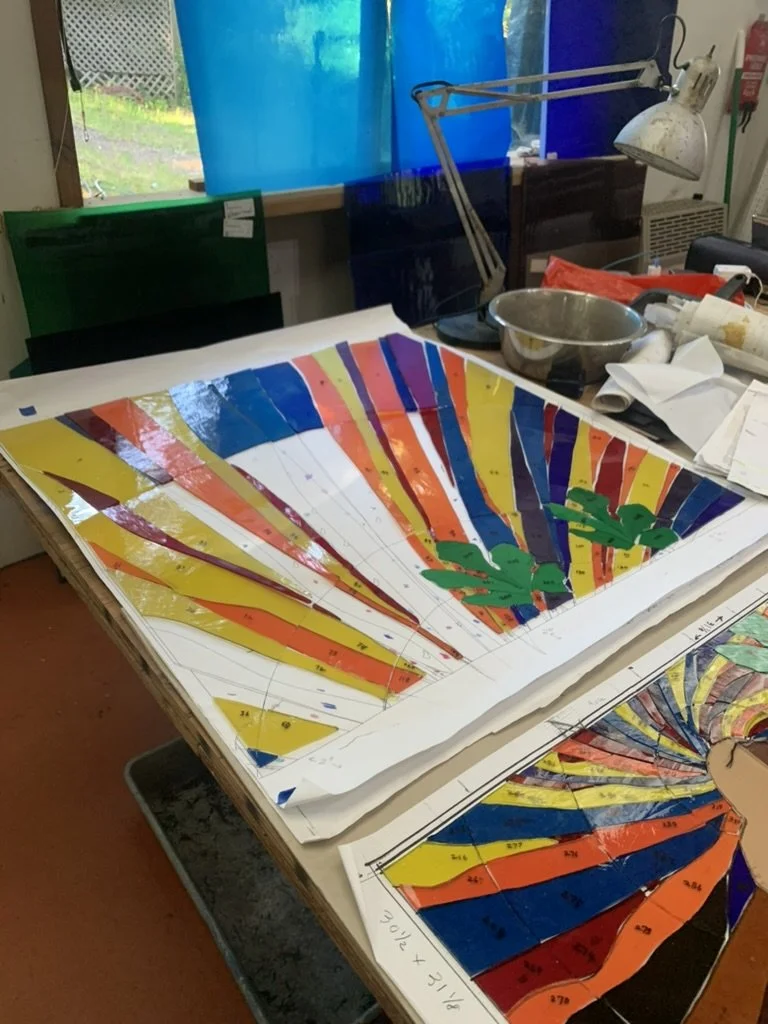  third panel partially cut out 
