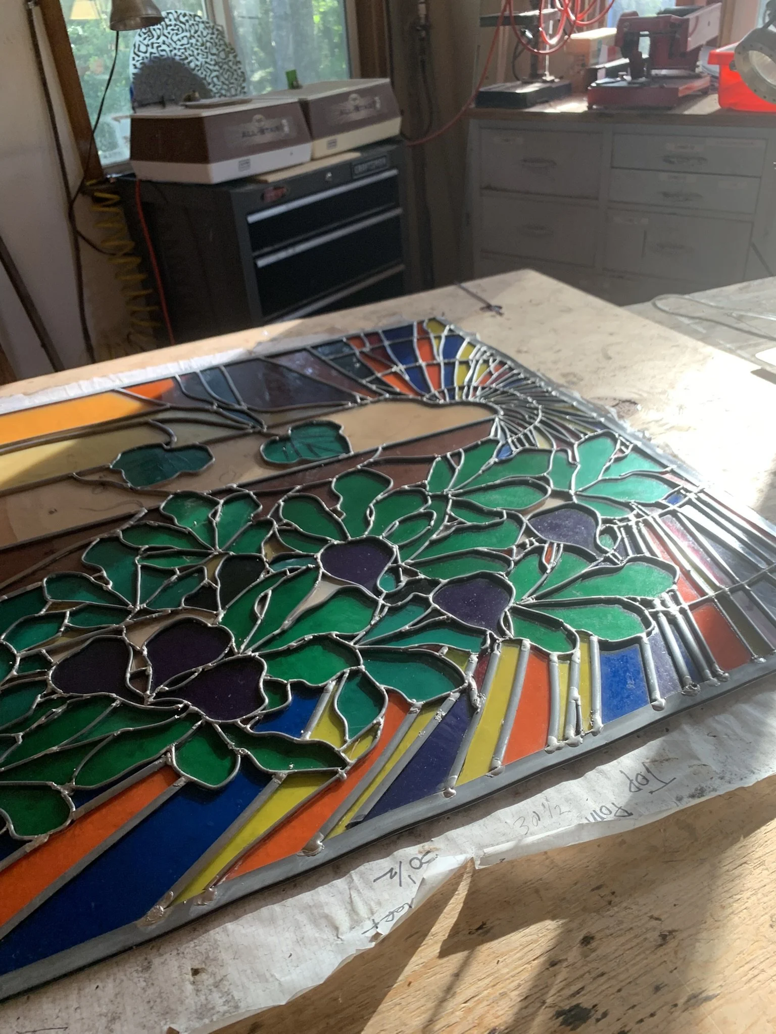  Completed assembly of Panel #2 