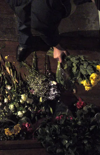 reenactment of a memorial