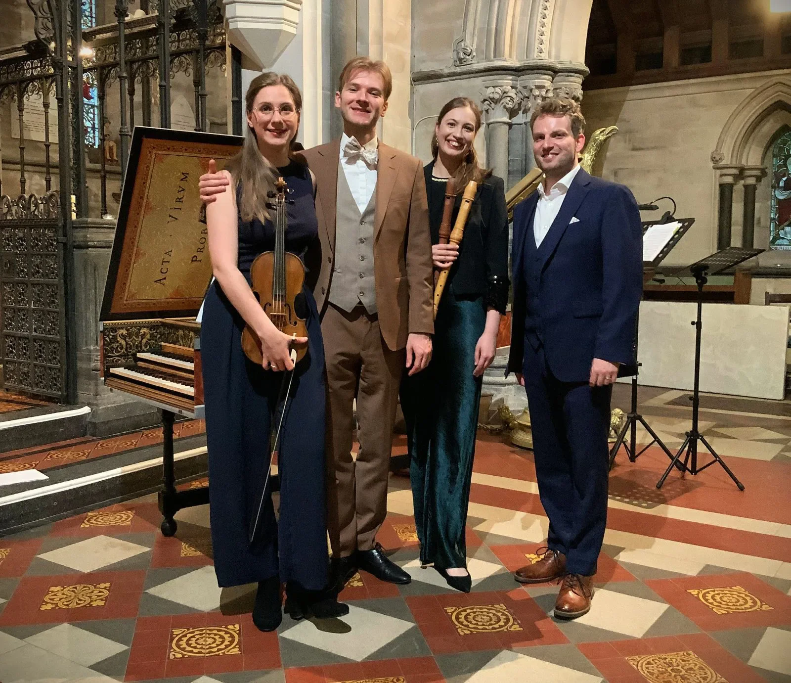 Handel's Salon, Recital at Handel House, London