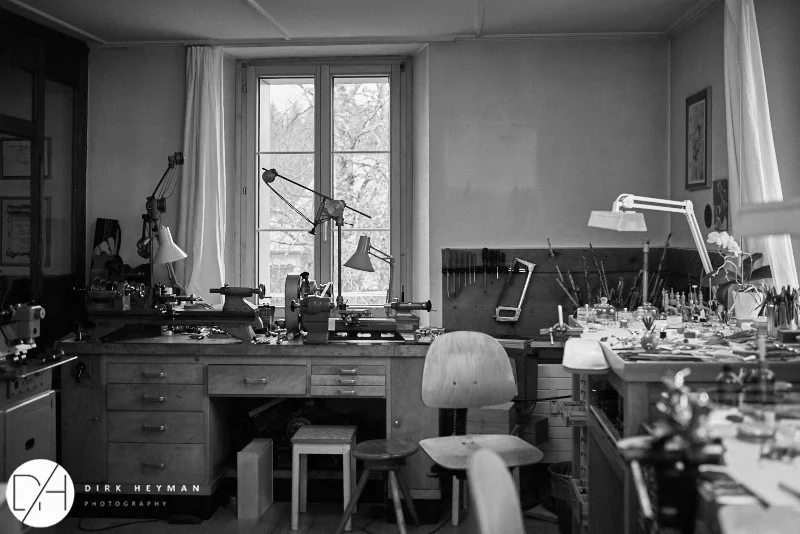 Atelier de Philippe Dufour © Dirk Heyman