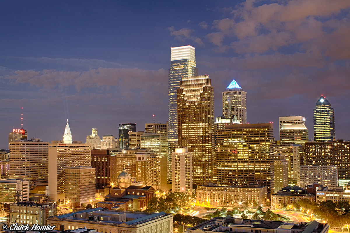 Center City Sunset