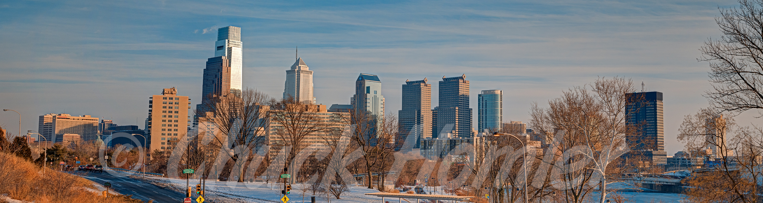 Winter Skyline