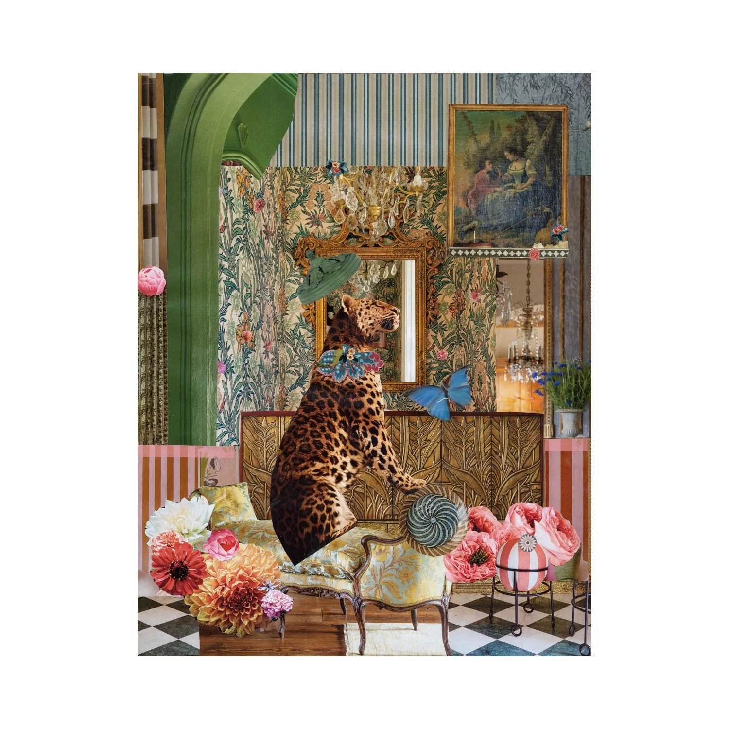 "Wilde" ~ Giclée Collage