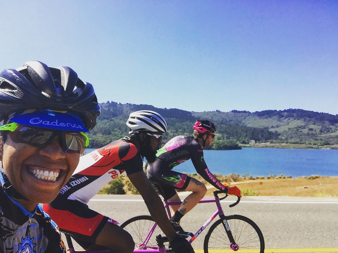 Track bike fun on the Mars Cycles on Cañada Rd. on the Peninsula!
