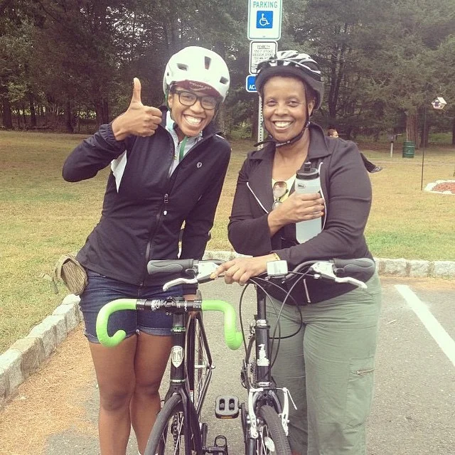 She invited me on a bike tour!