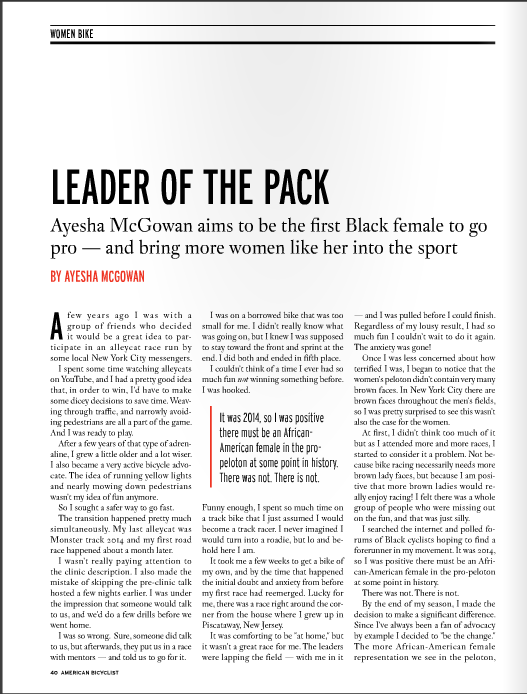 American Bicyclist Page 40-41