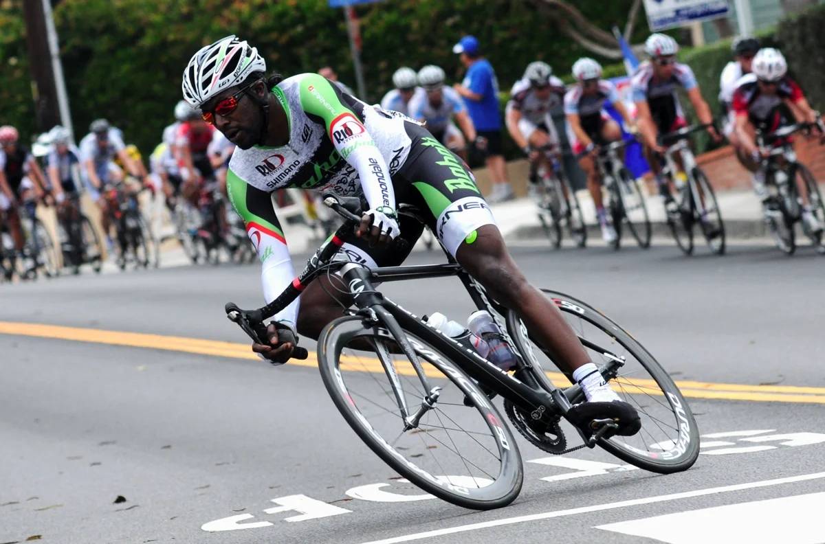 Rahsaan Bahati is an American racing cyclist who currently rides for his own cycling team, Bahati Foundation Elite Team. He previously raced for the SKLZ-Pista Palace cycling team.