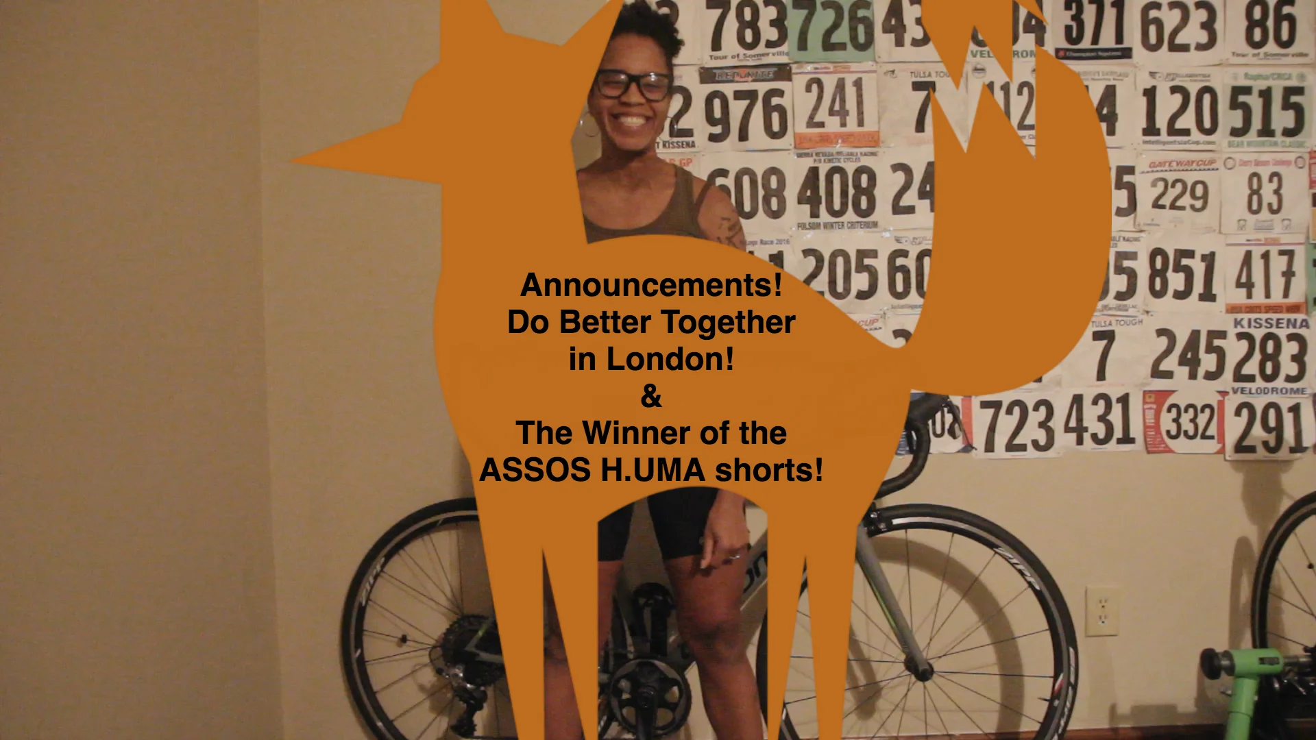 Do Better Together in London & The Winner of the ASSOS H.UMA shorts!