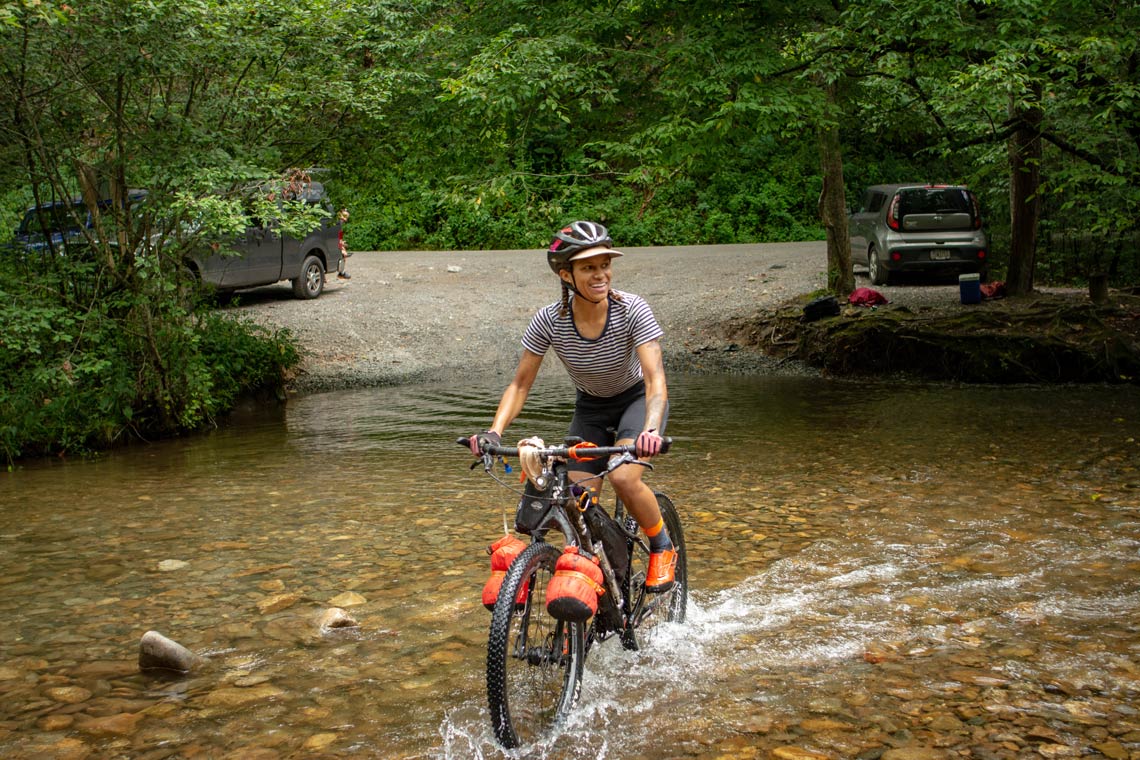 Sam during Tour of North Georgia (TNGA) Photo from Liv