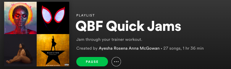 Workout Playlist