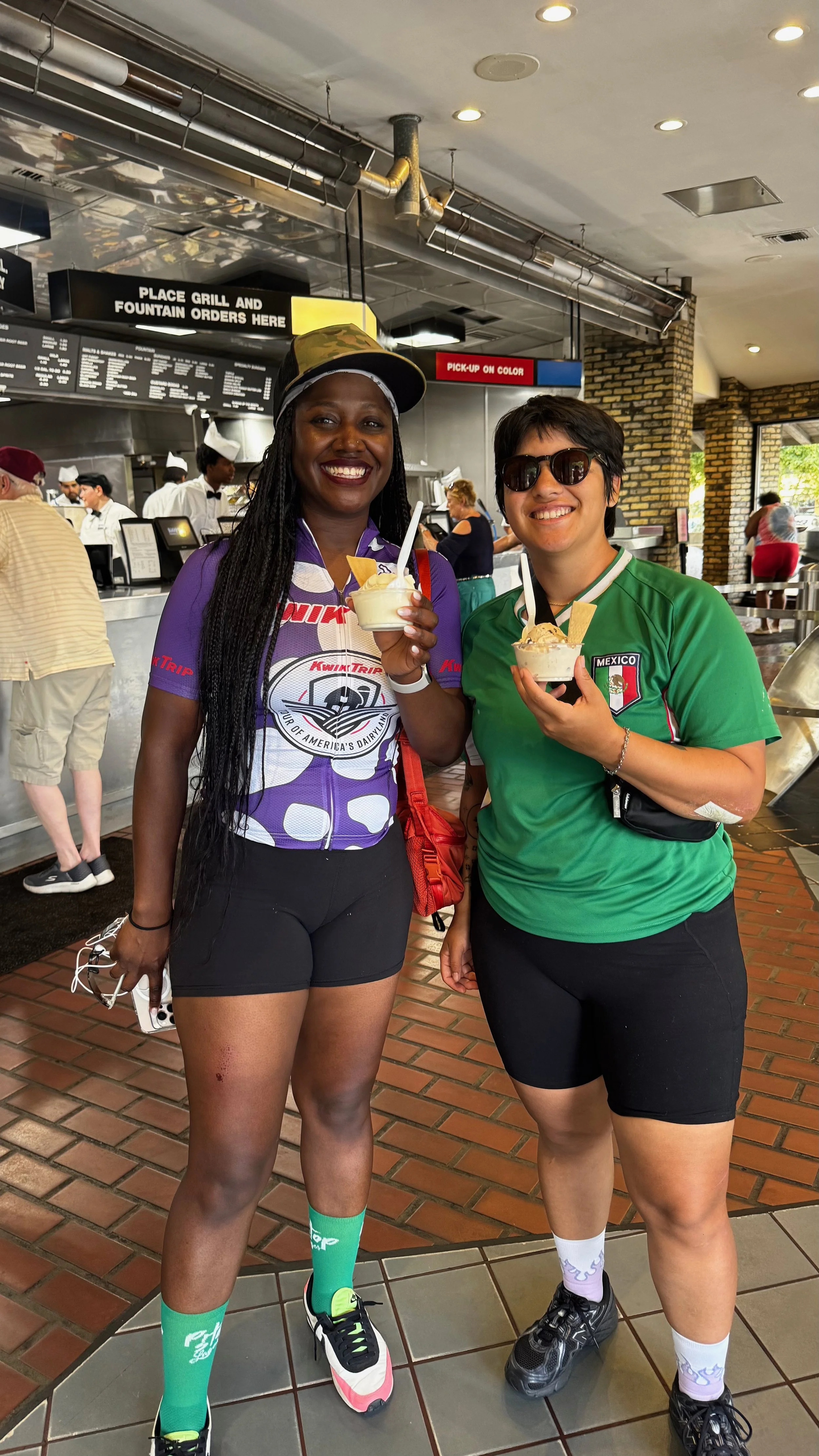 Dele and Minerva at ToAD for Mini Grant