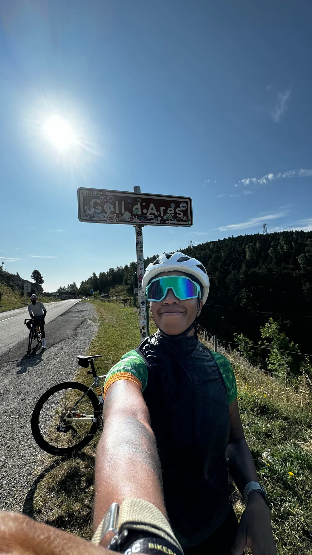 The top of Col D'Ares