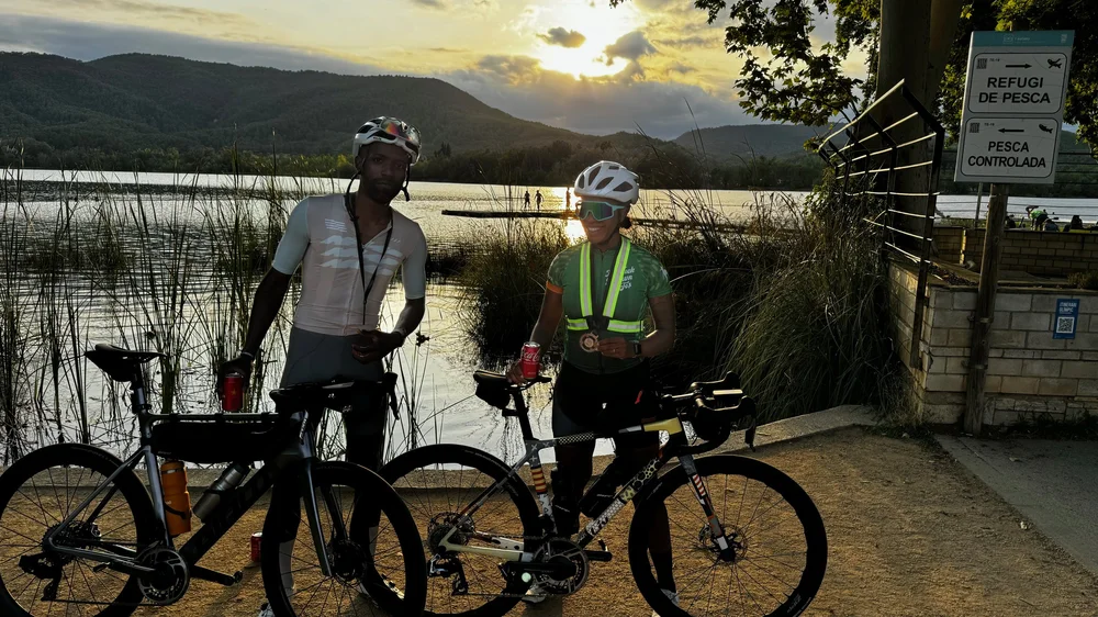 Cooked at the finish. 