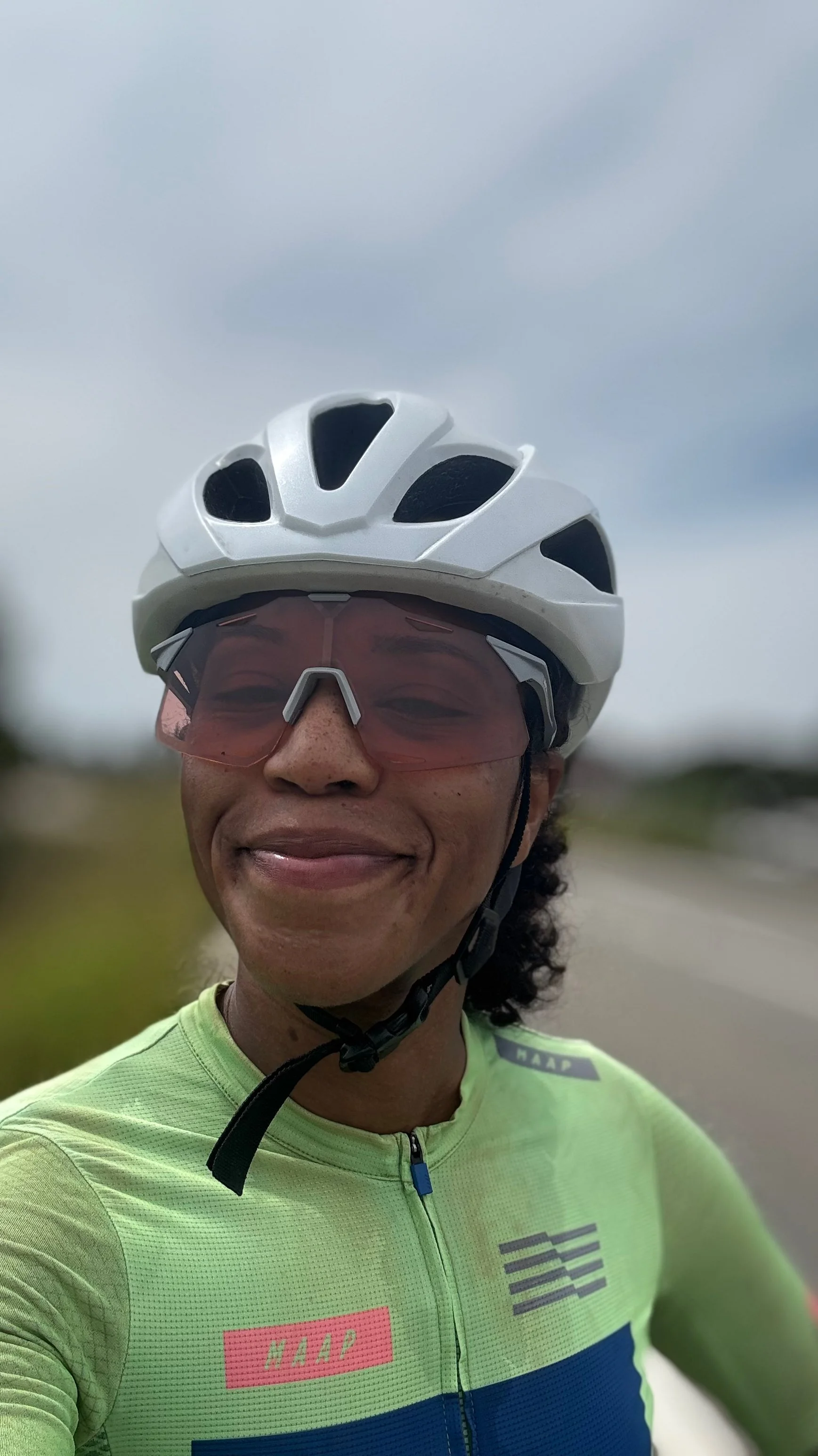 Happy to be riding