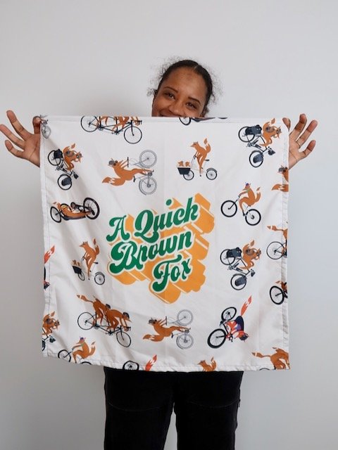 All-over print bandana