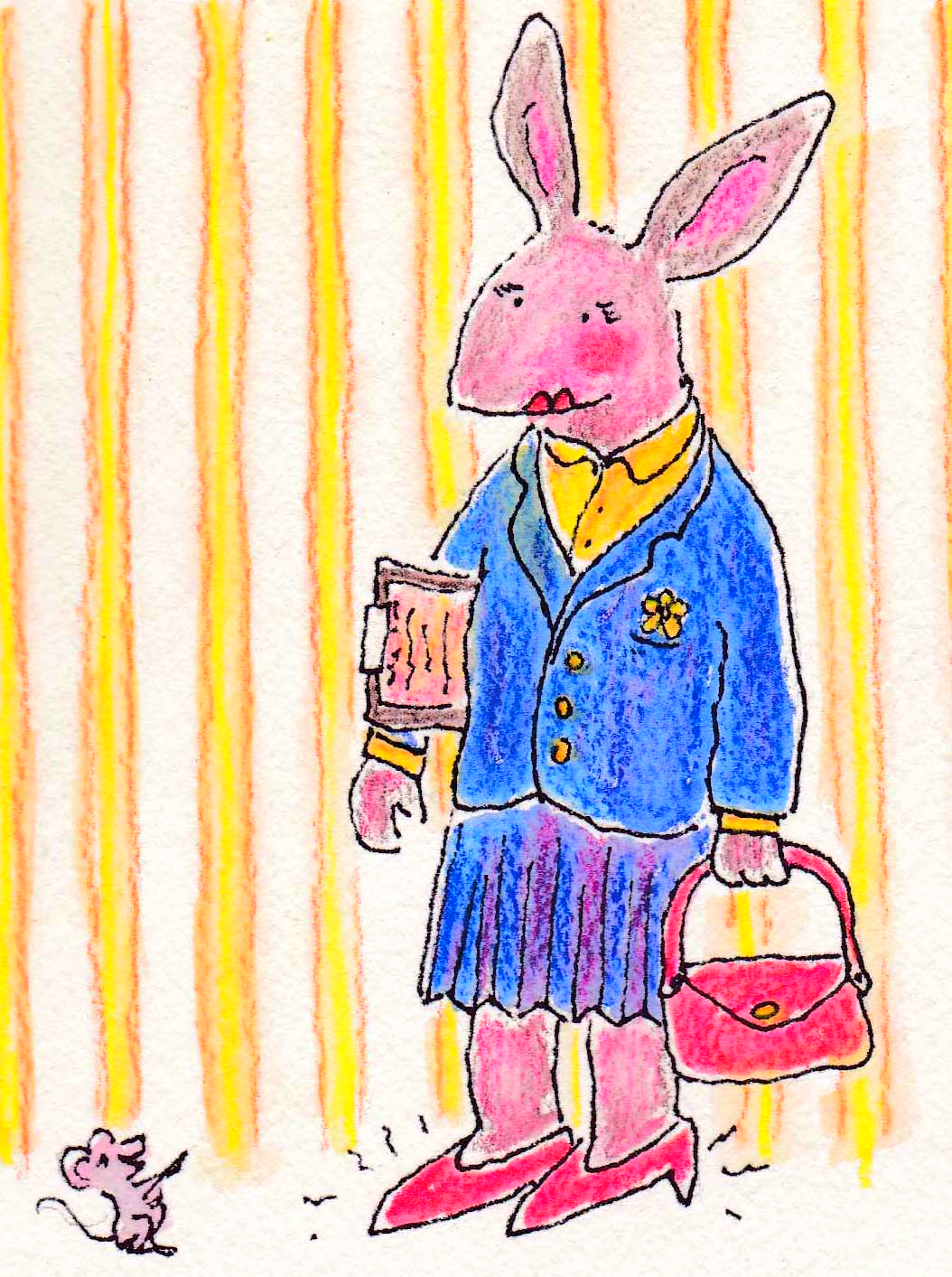 This is NOT my outfit. It is borrowed. I do not like it.
