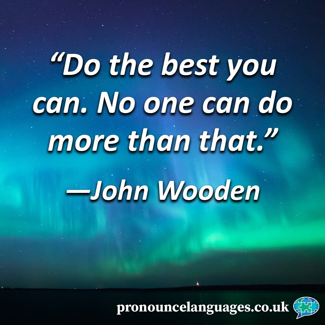 Your best is good enough. Just begin - and if you already began and your studies fell by the wayside, begin again. 

Enquire now pronouncelanguages@gmail.com or website link in bio.

#motivationmonday #mondaymotivation #mondaymoodboost #spanishclasse