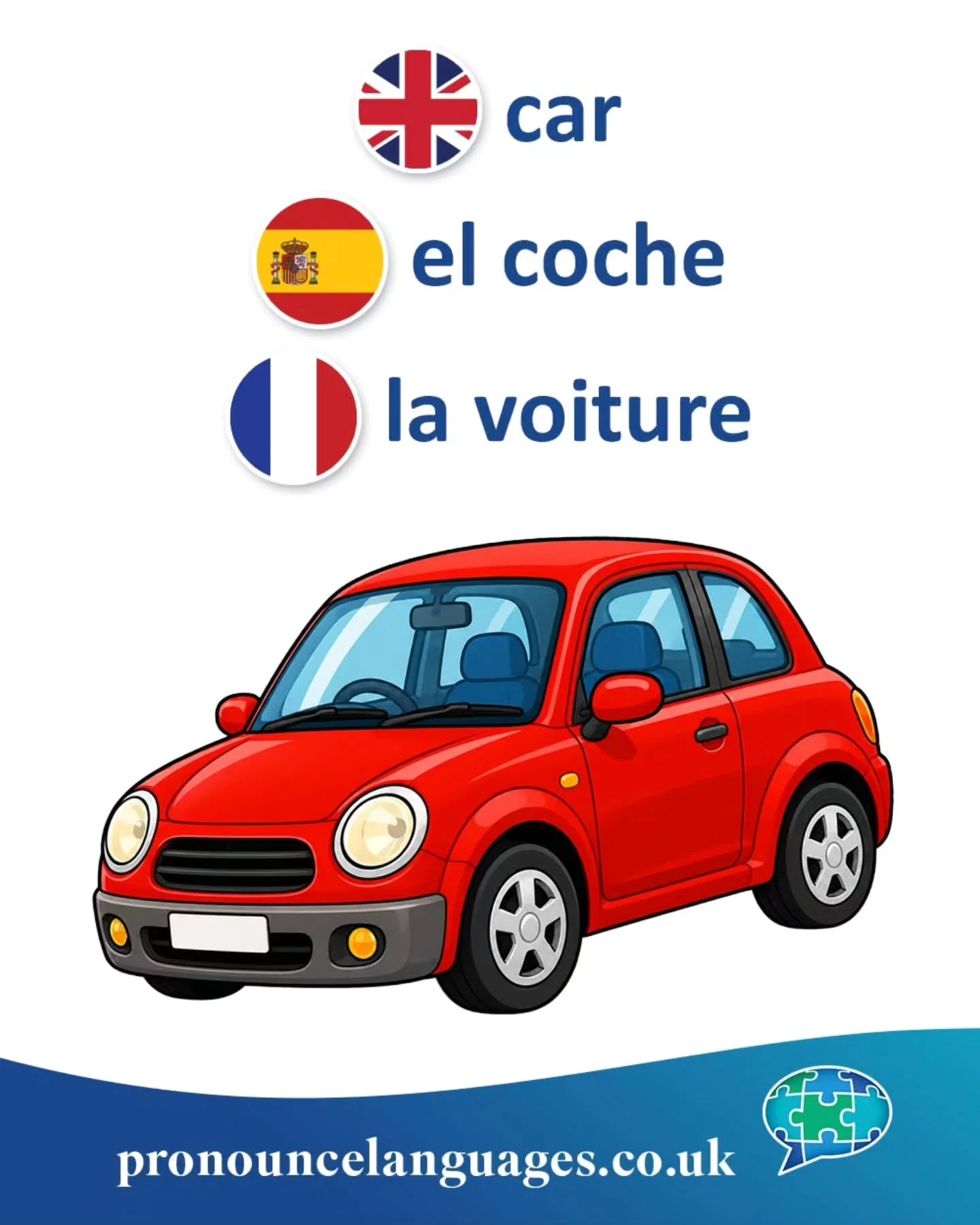 Word of the Day 🚗

🇬🇧 Car comes from Latin carrus, meaning a wheeled vehicle or wagon, probably of Celtic origin before entering Latin. English originally used the word for carts and carriages long before modern automobiles existed.

🇪🇸 El coche