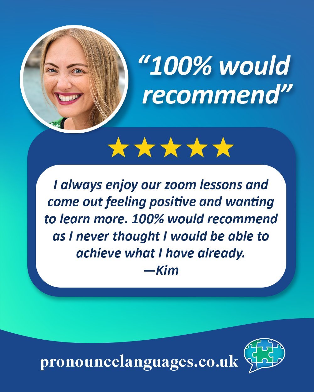 Thanks, Kim! 🙏

#TestimonialTuesday #tesimonial #ClientTestimonial #feedback #thankyou #smallbusiness #independentbusiness #soletrader