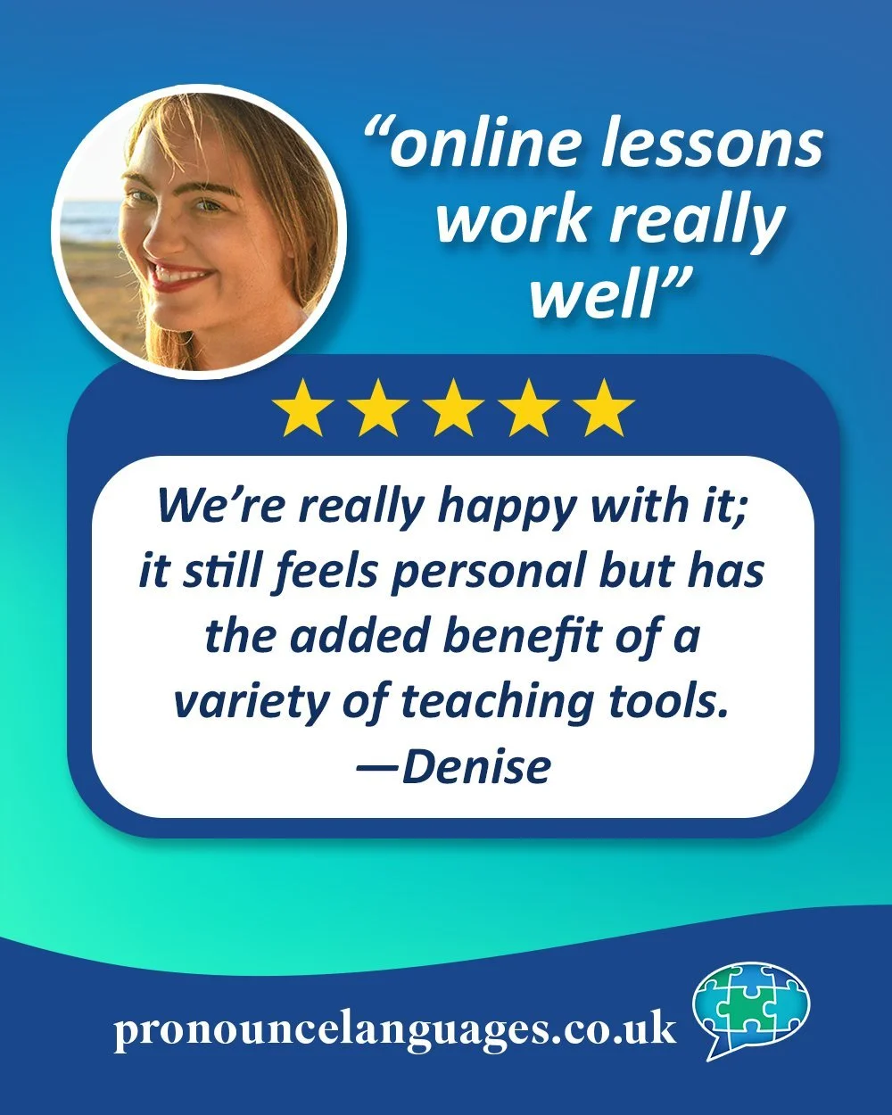 Thanks, Denise!

#testimonialtuesday #testimonial #clientfeedback #review #smallbusiness #independentbusiness #femaleownedbusiness #womeninbusiness #hertfordshirebusiness